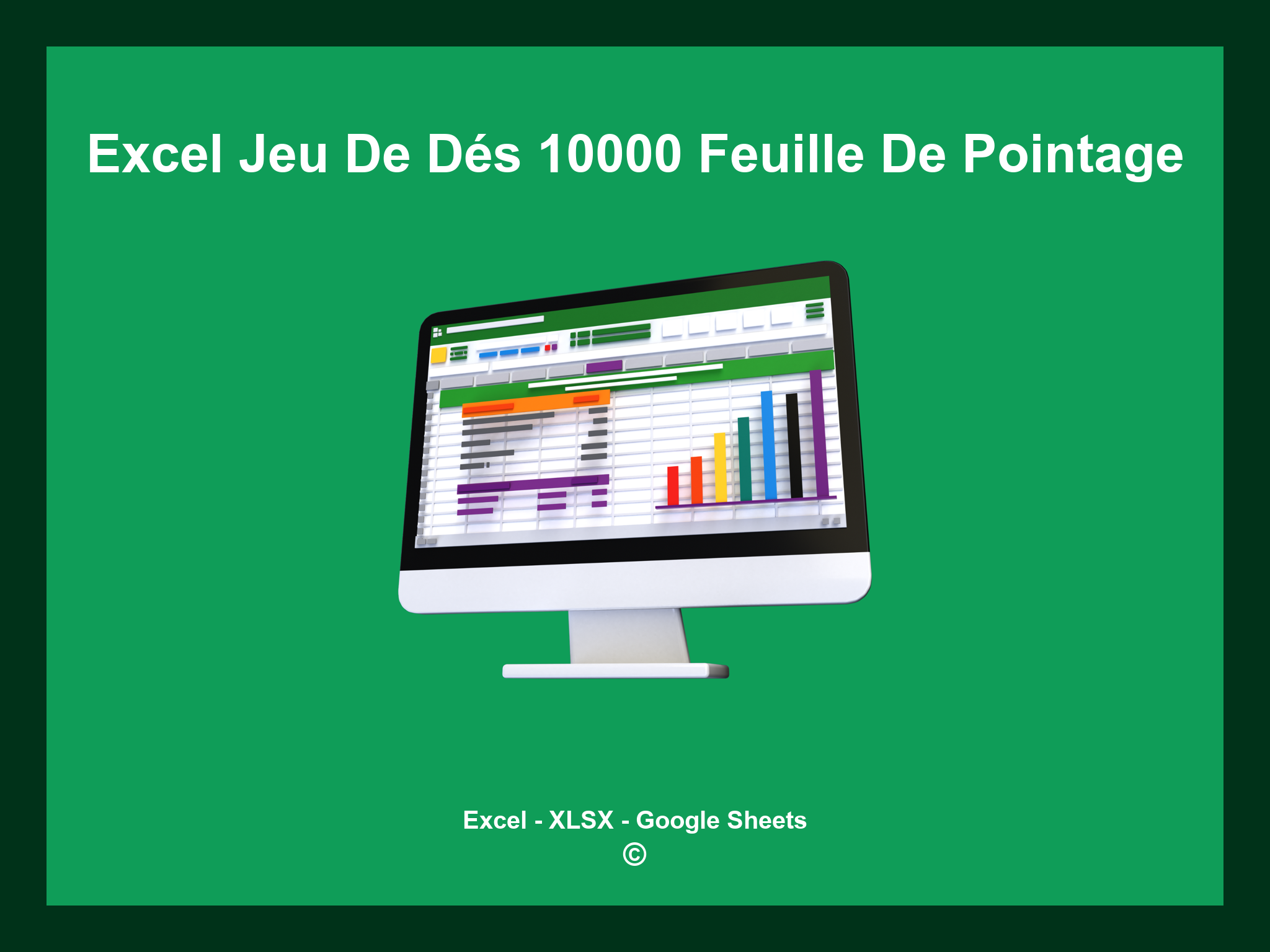 Excel Jeu De Dés 10000 Feuille De Pointage
