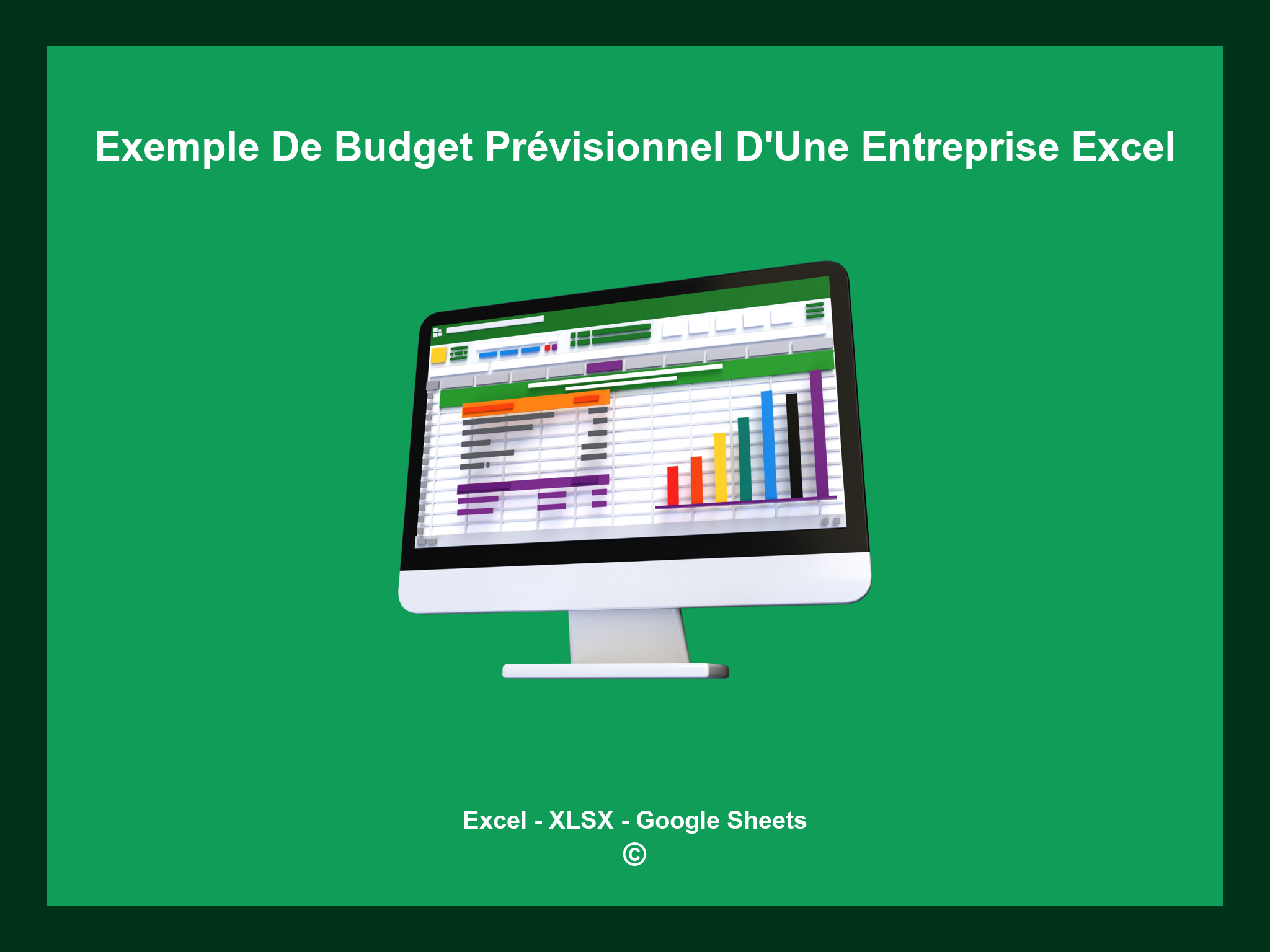 Exemple De Budget Prévisionnel D'Une Entreprise Excel