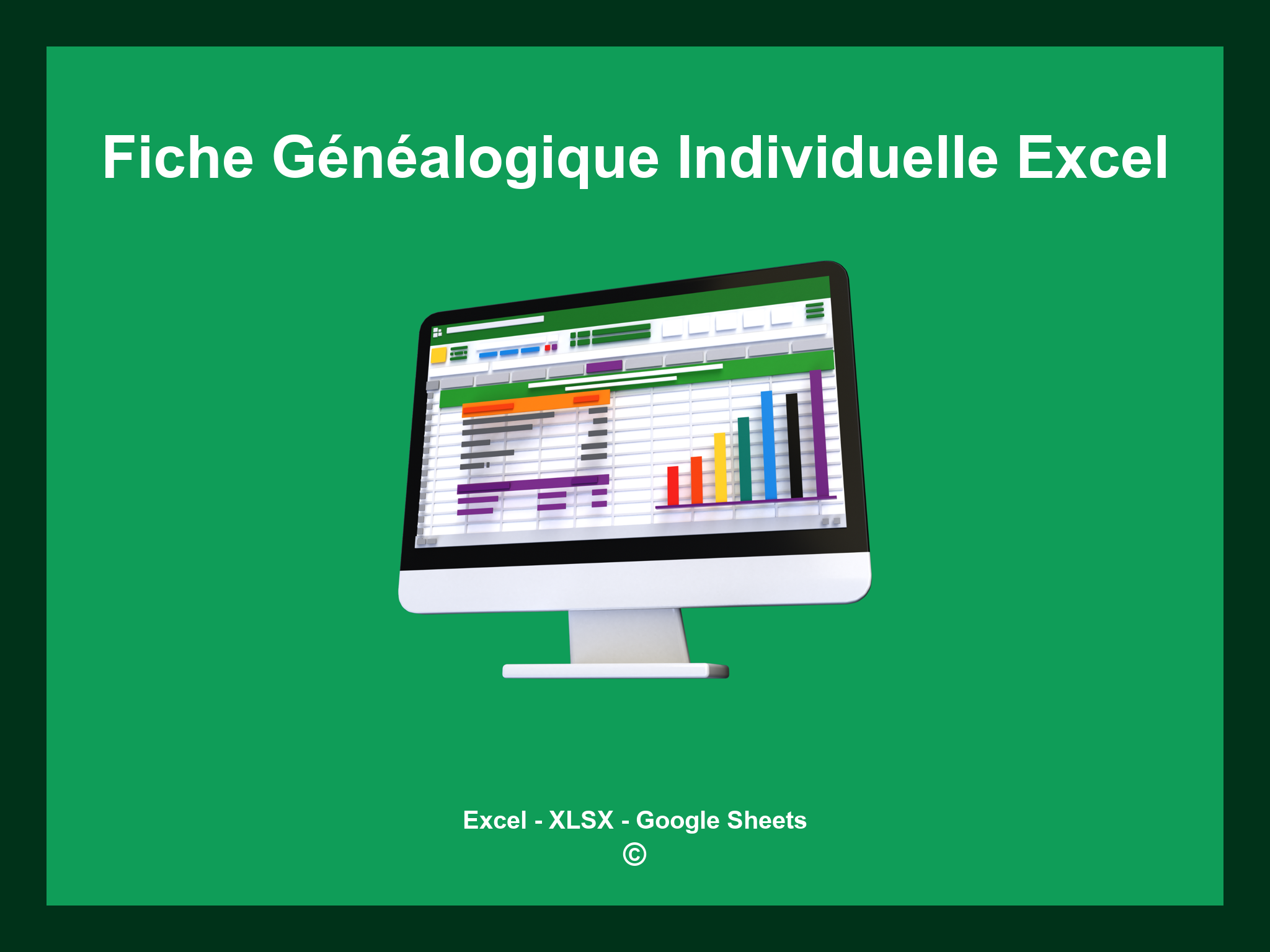 Fiche Généalogique Individuelle Excel