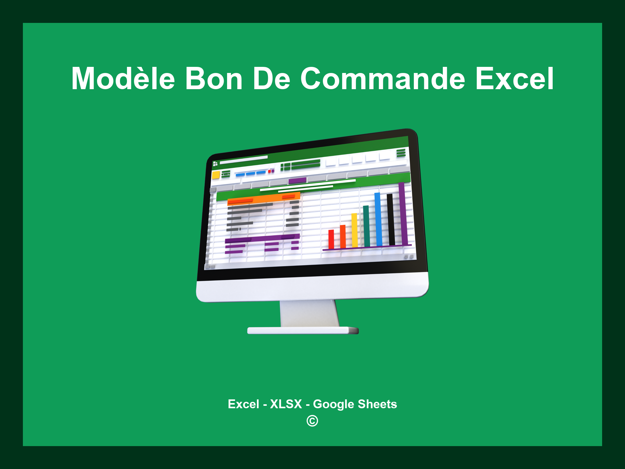 Modèle Bon De Commande Excel