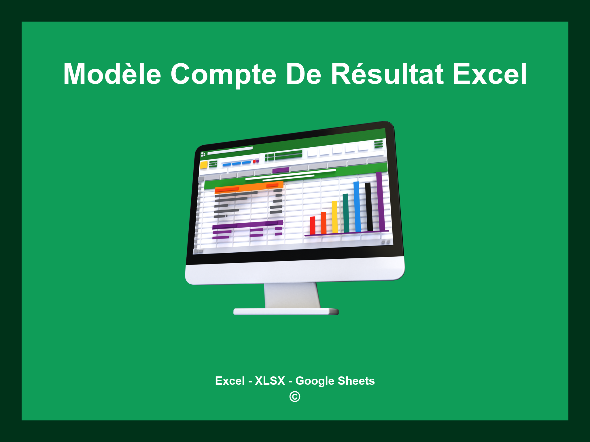 Modèle Compte De Résultat Excel