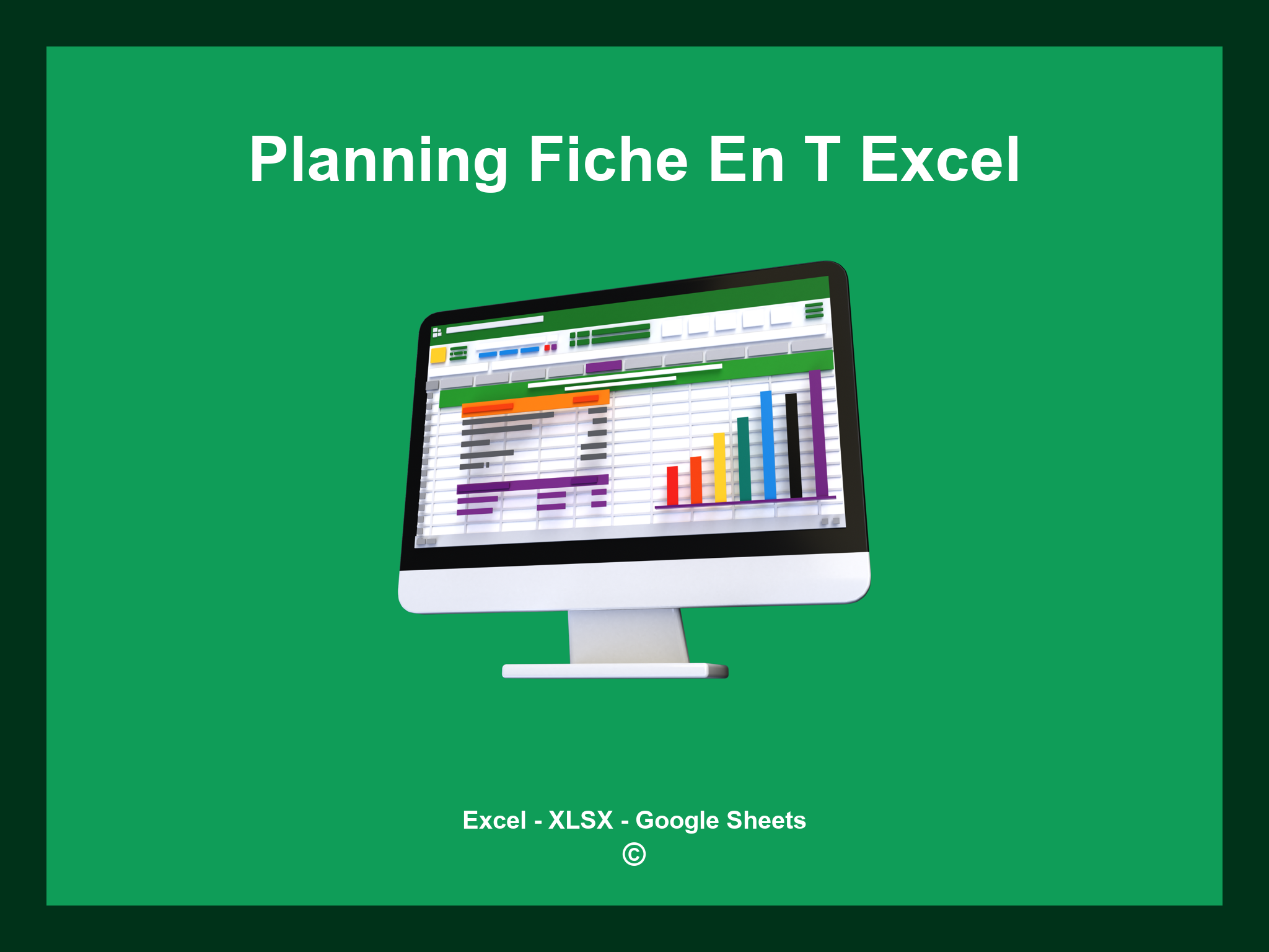 Planning Fiche En T Excel