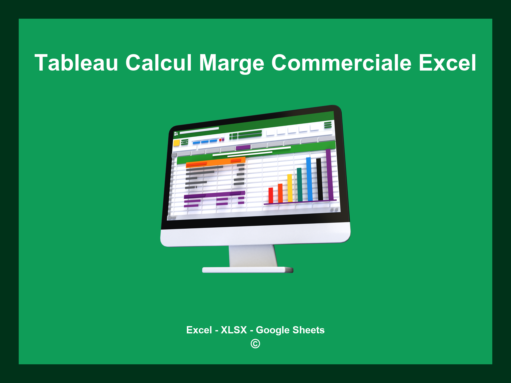 Tableau Calcul Marge Commerciale Excel