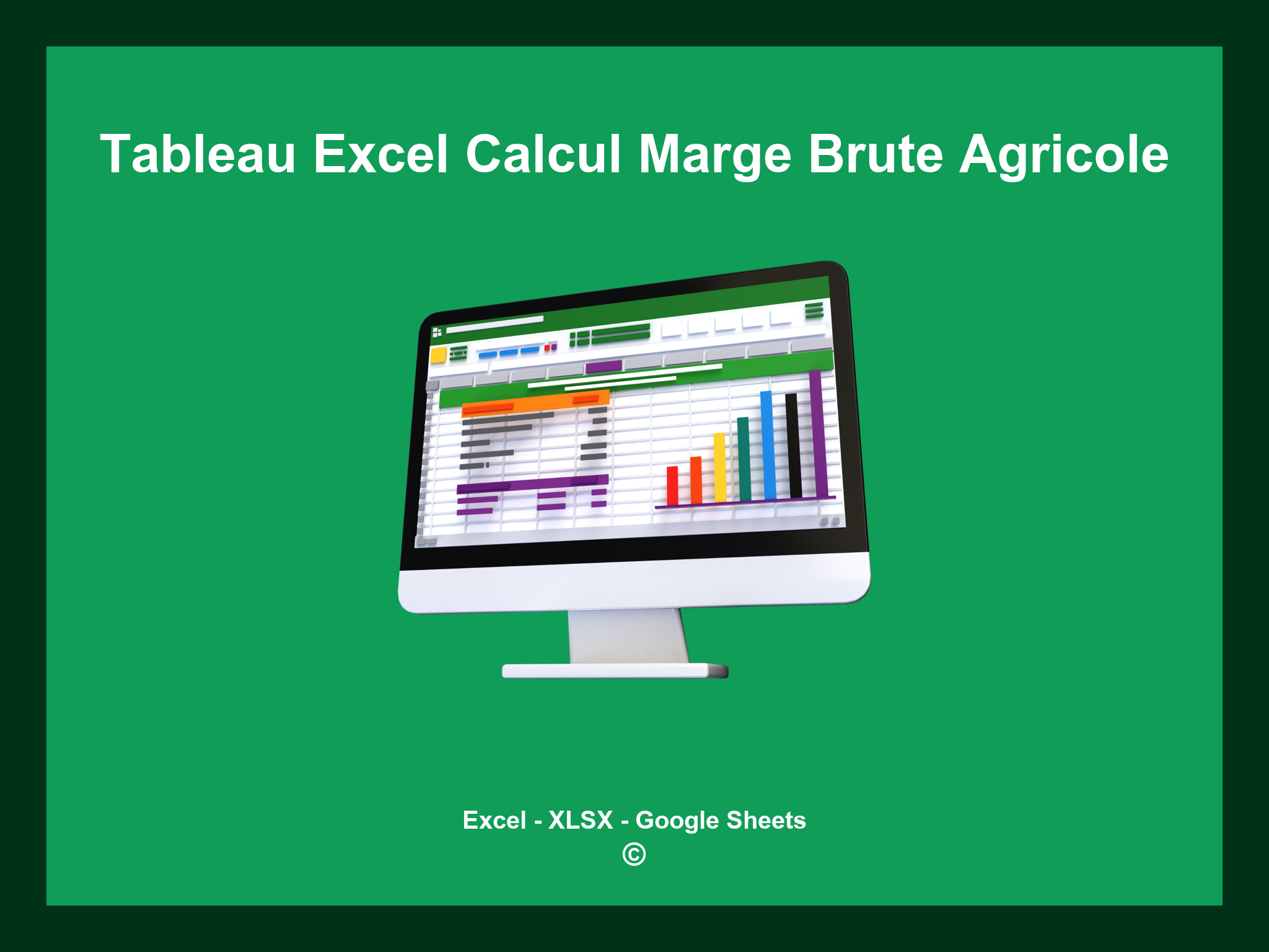 Tableau Excel Calcul Marge Brute Agricole
